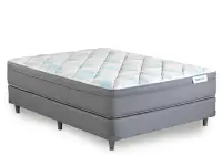 Colchón y Sommier Simmons BeautySleep Foam 1,40 x 1,90 x 54