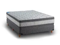 Colchón y Sommier Topacio Marfil PLUS Pillow Top 1,30 x 1,90