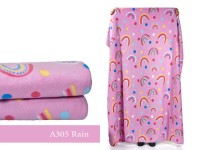 Frazada Polar Danubio Chicos 1 1/2 Plz Rain A305