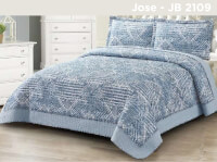Quilt Estampado con Ribbon VRD Twin - Jose JB2109