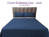 Quilt Evolution Liso 1 y 1/2 pz - Azul