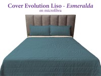 Quilt Evolution Liso 1 y 1/2 pz - Esmeralda