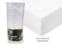 Sábana Ajustable Pierre Cardin percal 180 hilos Twin Blanca