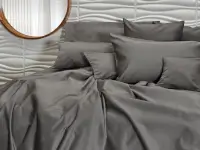 Sábanas Danubio 1000 hilos Algodón King Grey