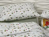 Sábanas Danubio Chicos 132 hilos A/P 1 1/2 pz Dino B115