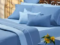 Sábanas Danubio Colors 200 hilos Full Denim