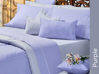 Sábanas Danubio Colors 200 hilos King Purple