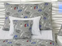 Sábanas Danubio Teens 132 hilos 1 1/2 plz  Game B116