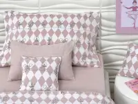 Sábanas Danubio Teens 132 hilos 1 1/2 plz  Trapeze B118