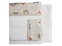 Sábanas P/ Cuna Chica 0,60 x 1,20 BI2200 - Caritas Beige