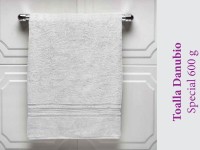 Toalla Danubio Especial 600 gramos 50 x 80 Blanca