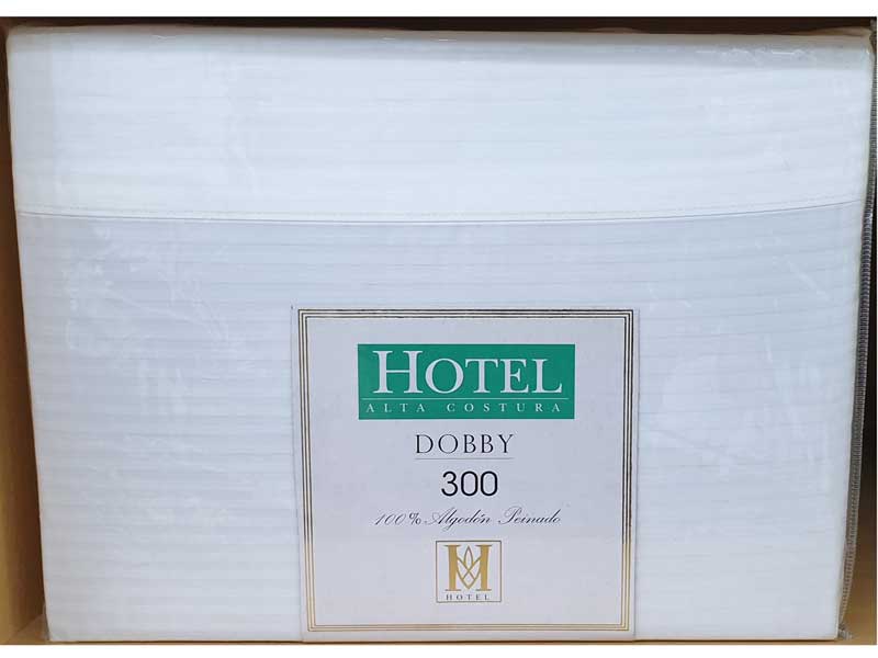 Sábanas Dobbie Hotel 300 hilos de 1,60 x 2,00 x 30