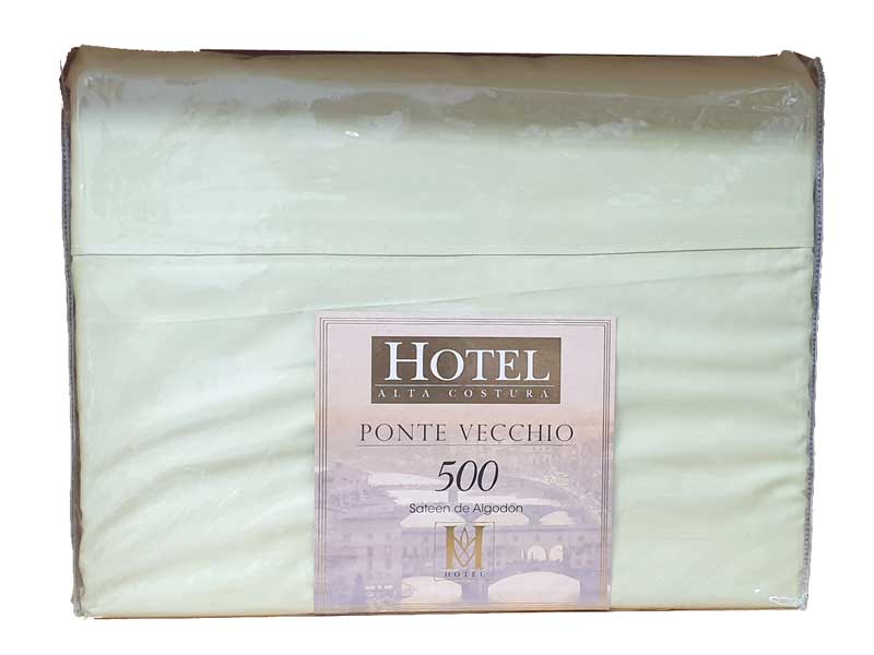 Sábanas Ponte Vecchio Hotel 500 hilos de 1,60 x 2,00 x 30